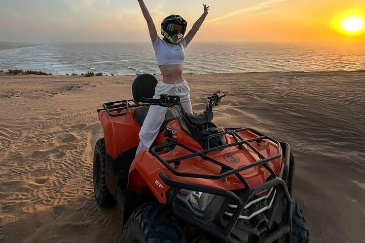 Agadir Desert Quad Ride: Sunset Sandboarding and Moroccan BBQ photo 4