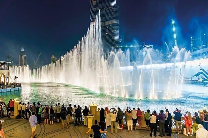 Dubai After Dark: Night Lights, Fountain Shows & Night Markets Evening Tour photo 1