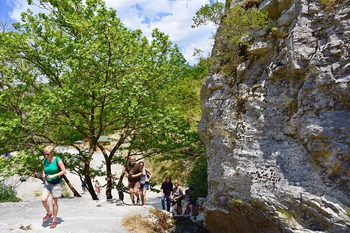 Bogova Waterfall Day Tour from Berat: Bogovë Pool & Osum Canyon