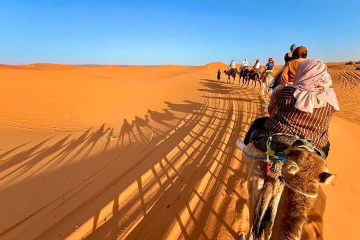 3-Day Sahara Journey: Marrakech to Merzouga Camel Trek & Erg Chebbi Camp