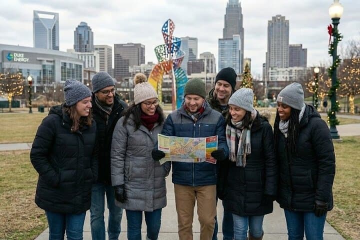 Charlotte Self-Guided Scavenger Hunt: App-Led Urban Adventure & Mural Tour