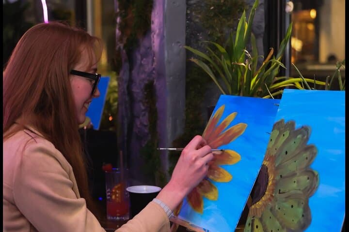 Sip and Paint in Faneuil Hall: Boston Evening Art & Drink Class photo 3
