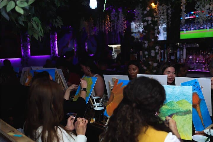 Sip and Paint in Faneuil Hall: Boston Evening Art & Drink Class photo 4