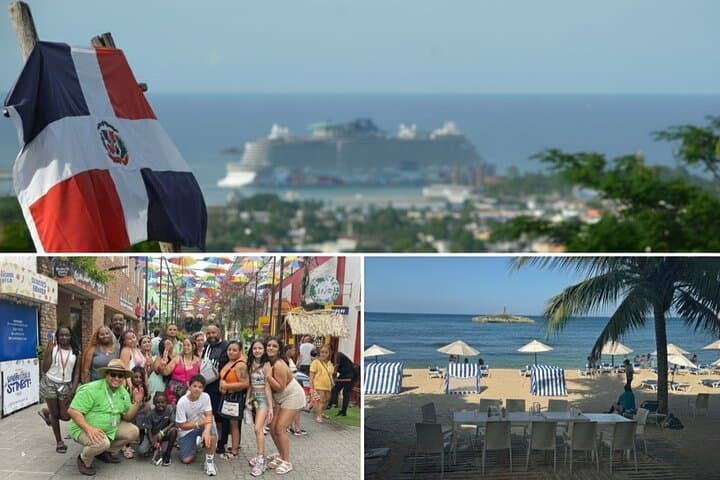 Puerto Plata Scenic Coastal Drive & Beach Break — Mount Isabel de Torres Views