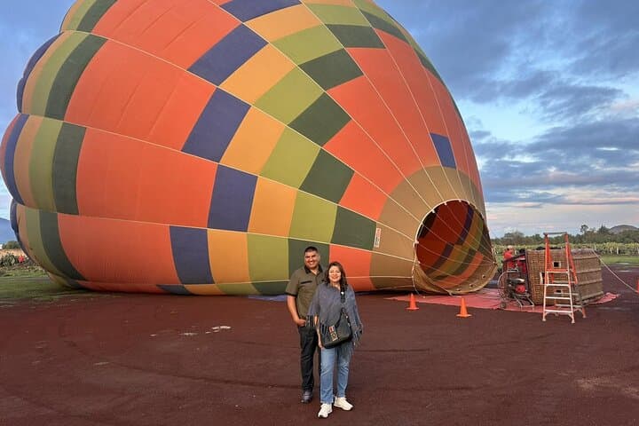 Dawn Balloon Flight Over Teotihuacan and Express Basilica Visit photo 3
