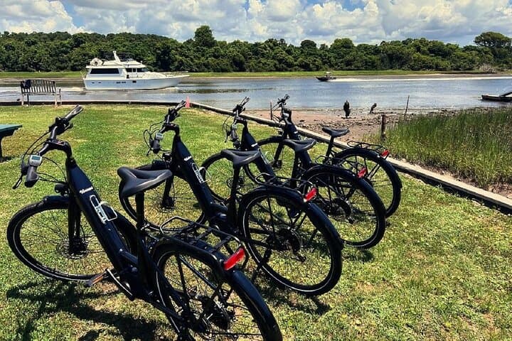 Oak Island Guided E-Bike Nature Tour — 8.6-Mile Coastal Ride Through Marsh and Dunes