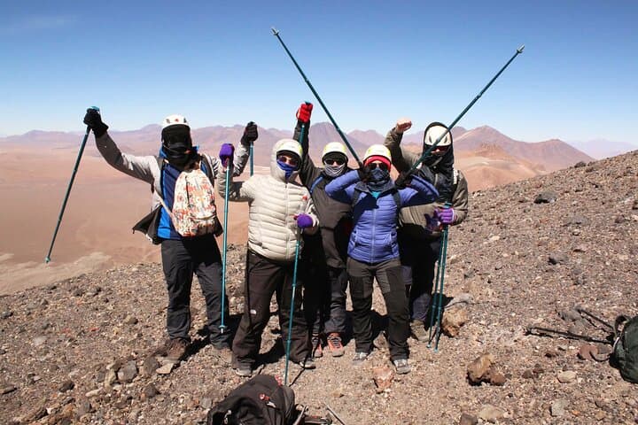 Lascar Volcano Private Trek from San Pedro de Atacama — High-Altitude Day Hike