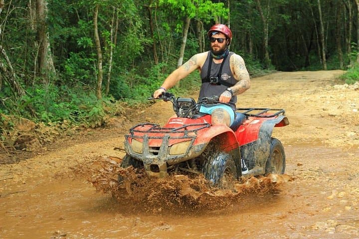 ATV, Ziplines & Cenote Swim near Cancun: Jungle Adventure on the Ruta de los Cenotes photo 4
