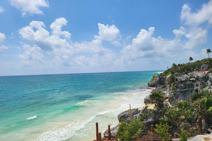 Tulum Ruins & Cenote Adventure: Explore Mayan Cliffs and Swim in a Cavern Cenote photo 5
