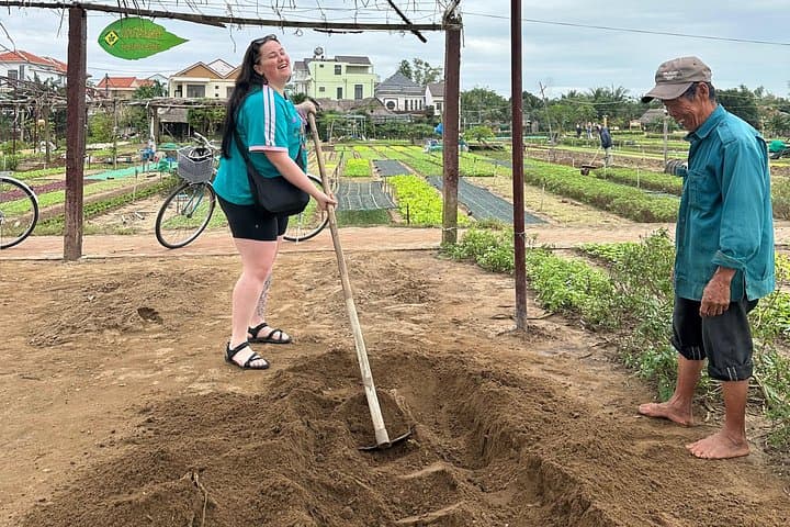 Hoi An Countryside Cycling & Basket Boat Experience — Local Lunch with Water Buffalo photo 2