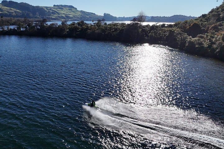 Self-Guided Geothermal Jet Ski Tour to Lake Rotoiti Hot Pools photo 6