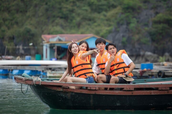 Private Day Cruise to Bai Tu Long Bay — Thien Canh Son Cave & Vung Vieng Village photo 5