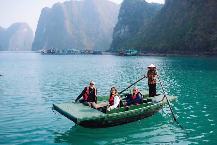 Private Day Cruise to Bai Tu Long Bay — Thien Canh Son Cave & Vung Vieng Village photo 3