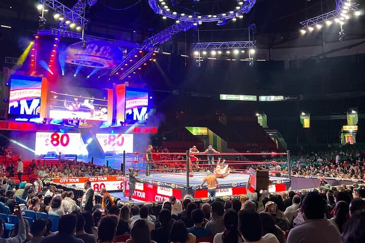 Mexico City Distillery Tour and Lucha Libre Night