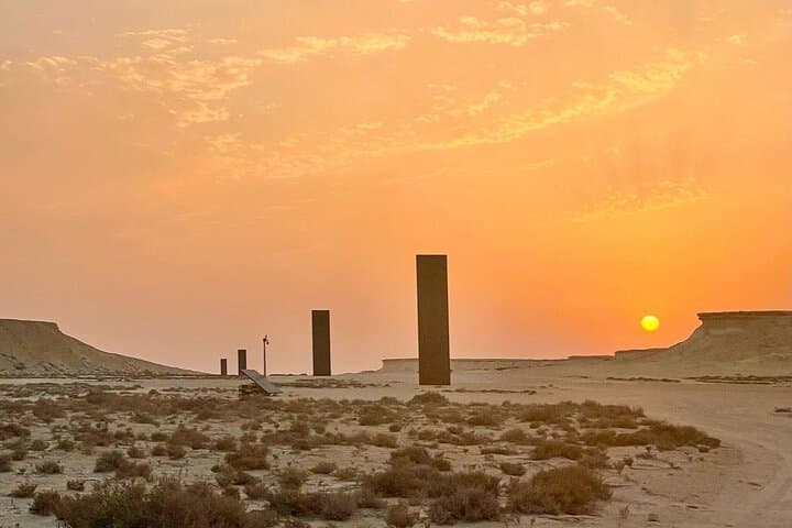 Half-Day West Qatar Discovery: Zekreet, Ras Abrouq & Richard Serra Desert Sculptures