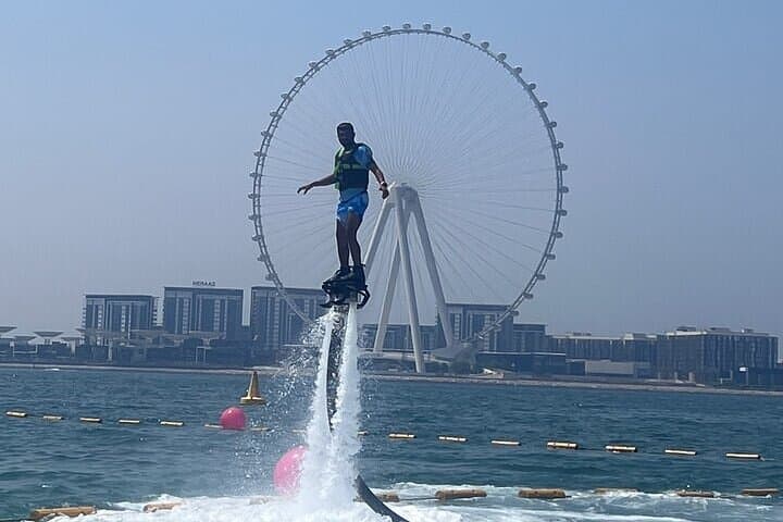 Flyboarding Dubai Marina: Soar Above the Water with Expert Instruction photo 2