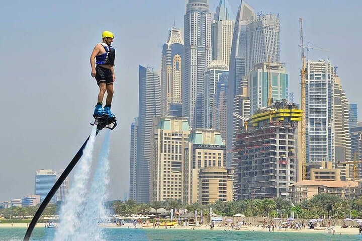 Flyboarding Dubai Marina: Soar Above the Water with Expert Instruction photo 5
