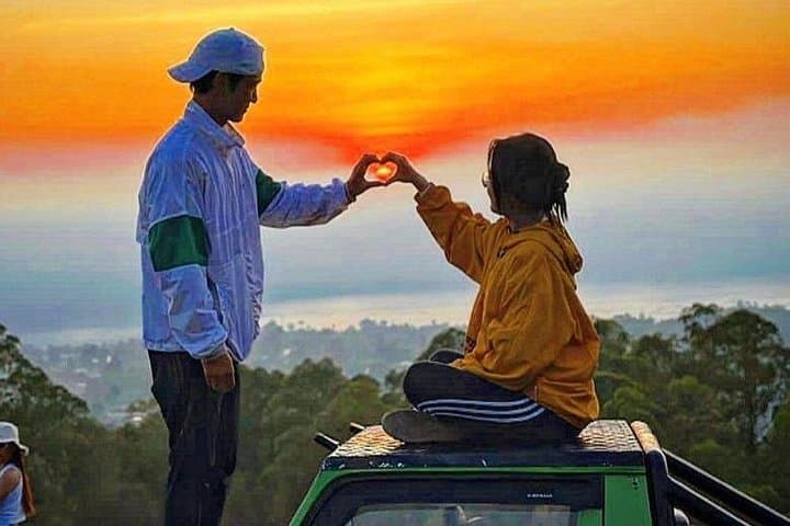 Mount Batur Jeep Sunrise Tour: Black Lava Fields & Batur Hot Springs photo 2