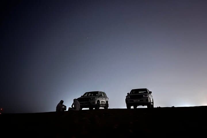 Doha Night Desert Safari Adventure: Dune Bashing, Camel Rides & Bedouin Camp