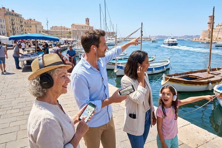 Explore Marseille at Your Pace: Self-Guided Audio Walking Tour of the Old Port and Historic Districts