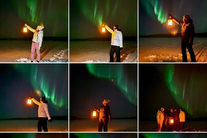 Authentic Lapland Northern Lights Experience at a Private Wilderness Cabin photo 4