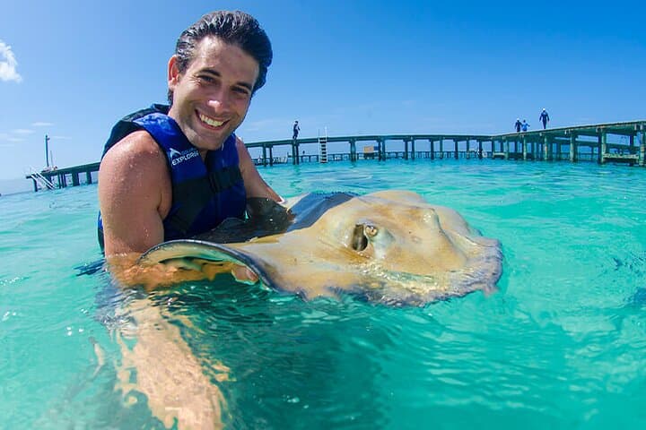 Sharks and Stingrays Snorkeling + Parasailing in Punta Cana photo 2