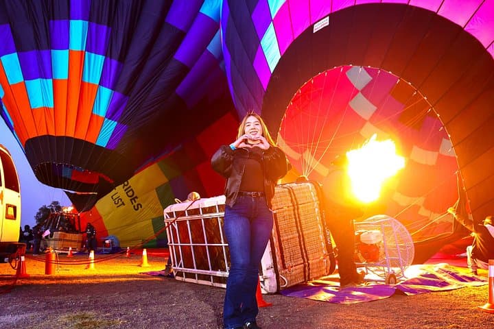 Hot Air Balloon Over Teotihuacan: Sunrise Flight, Breakfast & Pyramids from CDMX photo 2