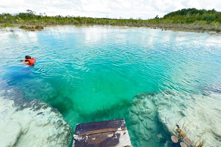 Ultimate Bacalar: Pontoon Cruise, Ichkabal Ruins & Los Rápidos Day Trip photo 2