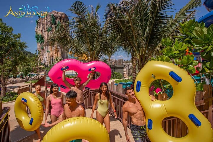 Andamanda Phuket Water Park — 29 Slides, Wave Pools & Thai-Style Relaxation