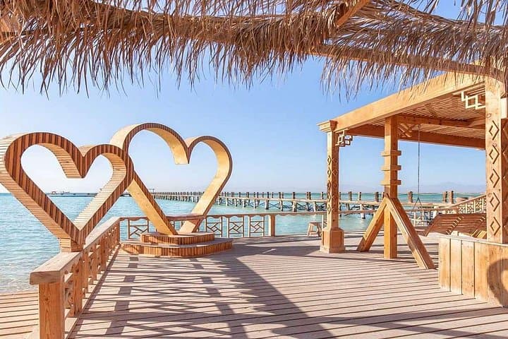 Hurghada Private Red Sea Snorkeling Tour: Giftun, Dolphin House & Orange Bay photo 4