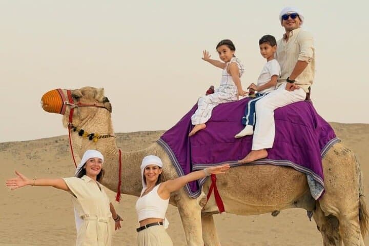 VIP Evening Desert Safari in Dubai: Red Dunes Sunset, Dune Bashing & BBQ photo 5