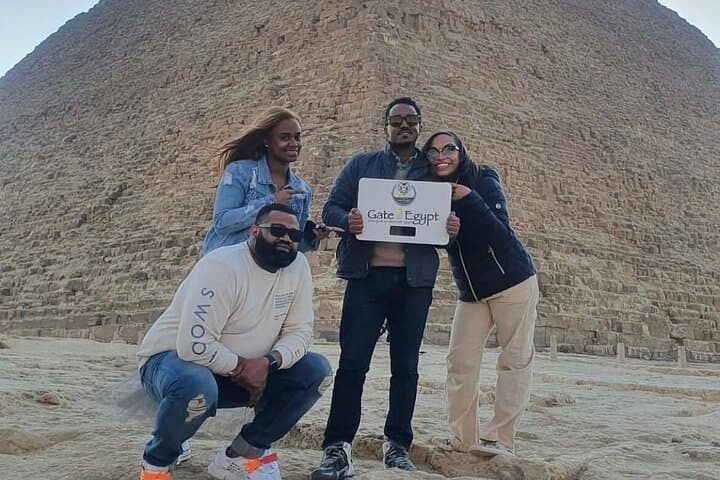 Half-Day Giza Pyramids and Great Sphinx Tour: Camel Ride with an Egyptologist Guide photo 3
