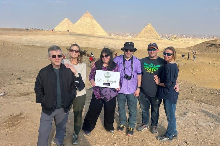 Half-Day Giza Pyramids and Great Sphinx Tour: Camel Ride with an Egyptologist Guide photo 2