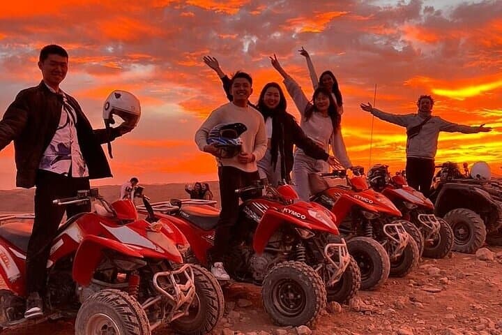 Agafay Desert Quad & Camel Experience with Dinner Show — Marrakech Evening Adventure