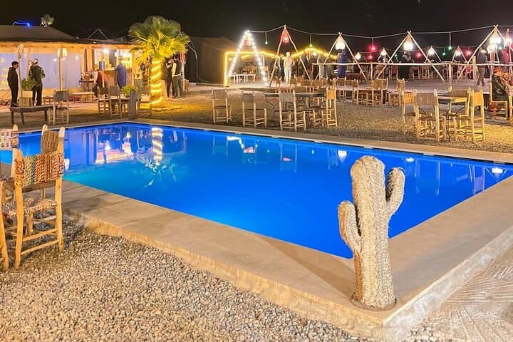 Agafay Desert Sunset Camel Ride, Dinner & Fire Show from Marrakech photo 4