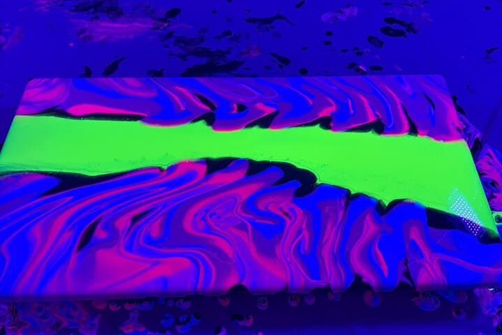 Black Light Splatter Zone: Glow-In-The-Dark Paint Experience in Houston