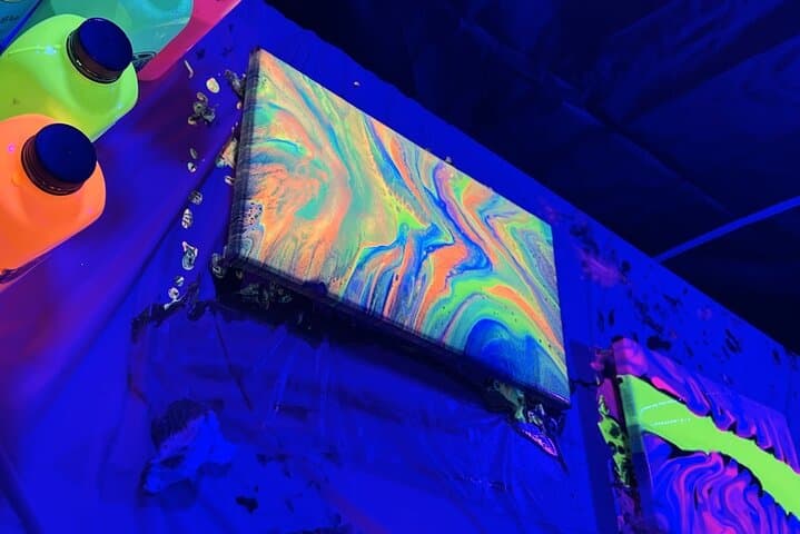 Black Light Splatter Zone: Glow-In-The-Dark Paint Experience in Houston photo 2