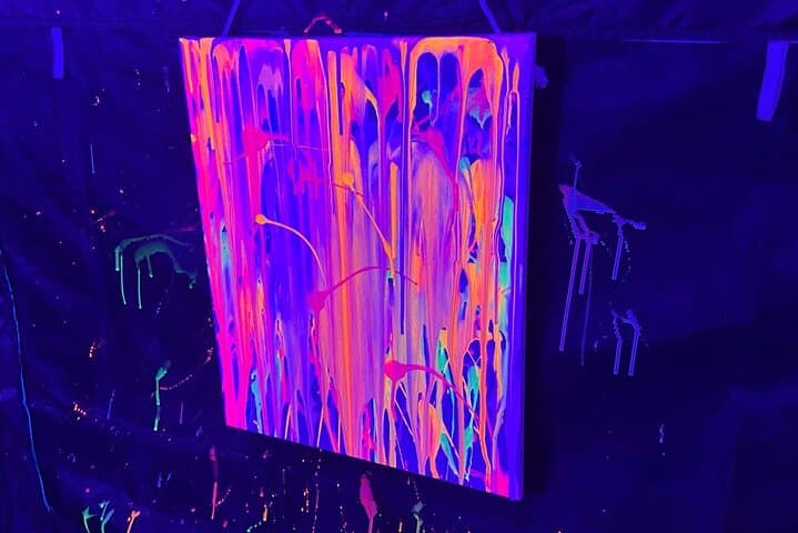 Black Light Splatter Zone: Glow-In-The-Dark Paint Experience in Houston photo 3
