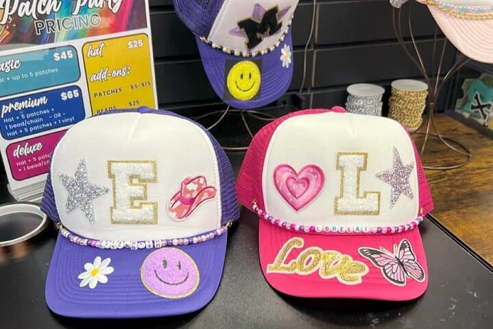 Patch Party: Design Your Own Trucker Hat or Tote in Houston photo 2