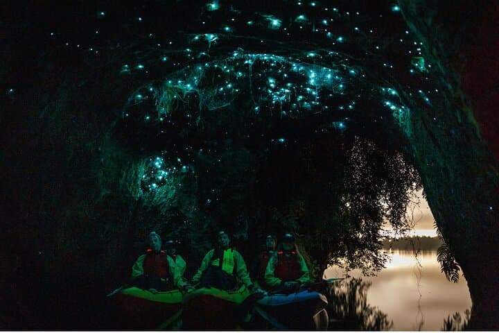 Glow Worm Kayak Tour Rotorua: Night Paddle to Hidden Caverns