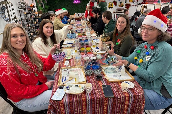 Philadelphia Turkish Mosaic Lamp Workshop — Make Your Own Mosaic Lamp photo 4