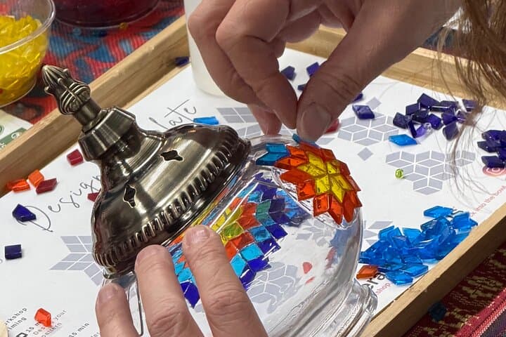 Philadelphia Turkish Mosaic Lamp Workshop — Make Your Own Mosaic Lamp photo 2