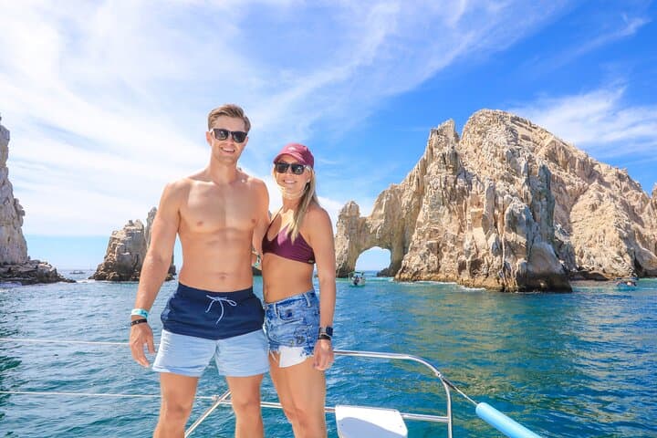 Cabo Catamaran Snorkel to the Arch and Santa María Bay — Open Bar & Snacks photo 2