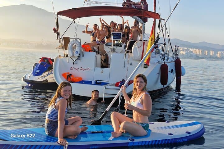 4-Hour Sailing from Estepona: Mediterranean Snorkel, Dolphins & Paddleboard photo 6