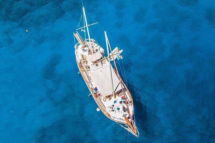 Rhodes Sunset Cruise: Unlimited Aperol Spritz, Snorkel at Kalithea & Coastal Views photo 3