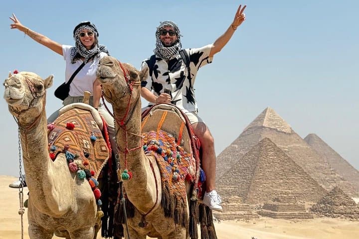Giza Pyramids to Nile Dinner Cruise: Quad Bike, Camel Ride & Evening Cruise in One Day photo 3