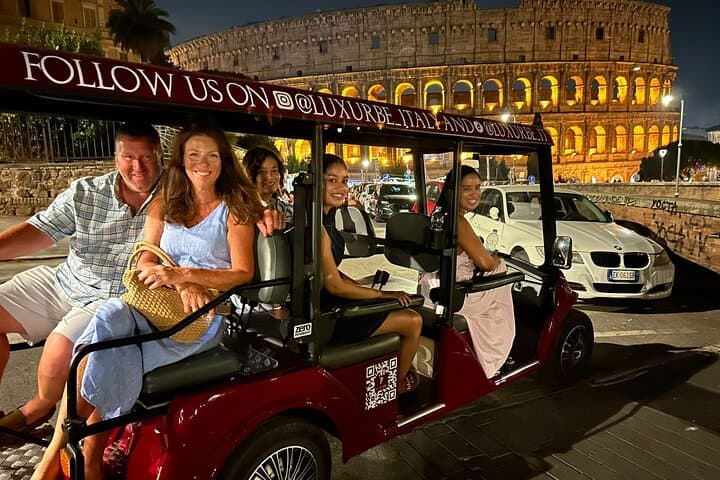 Rome by Night Golf Cart Tour — Spanish Steps to the Colosseum After Dark photo 4