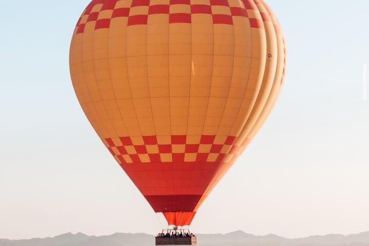Sunrise Hot Air Balloon Over Marrakech and the Atlas Mountains