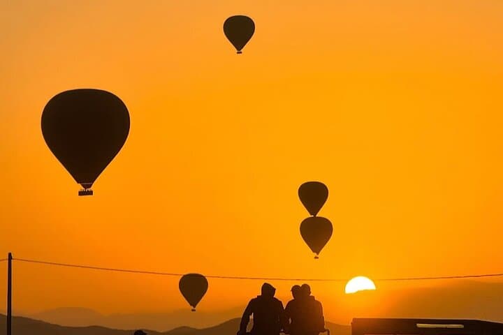 Sunrise Hot Air Balloon Over Marrakech and the Atlas Mountains photo 2