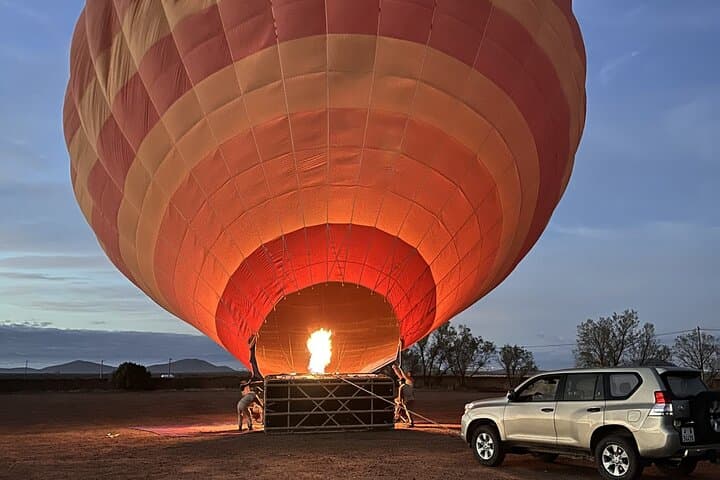 Sunrise Hot Air Balloon Over Marrakech and the Atlas Mountains photo 6
